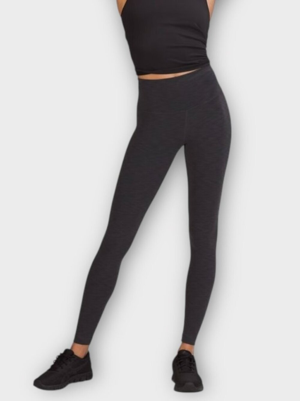 Lululemon 2023 Wunder Train High Rise Tights 28" Heathered Graphite Grey